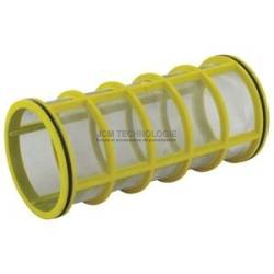 Tamis de filtre 314 - 80 mesh jaune - 78 x 166 mm