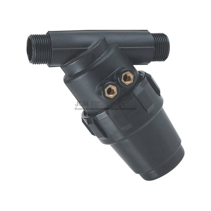 Cartouche Filtrante Jaune 38mm - Maille Inox 80 - Adaptable Filtre ARAG G 1' - Pour Filtration Eau Ligne (122mm De Hauteur)