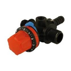 Régulateur de pression Pompe 12V - 3/8" et 1/2" - retour 13 mm