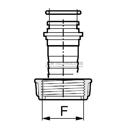 Pour tuyauterie de plomberie joint torique résistant aux UV boîte de tri  trans