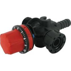 Régulateur de pression Pompe 12V - 1/2" M/F - retour 13 mm