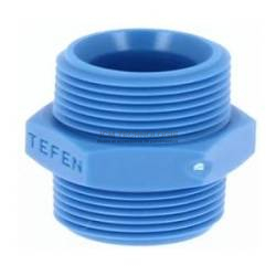 Mamelon double M/M 1/4" Nylon