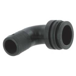 Raccord Arag T4 Mâle - coudé 90° cannelé 13 mm