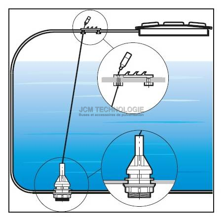 Vanne De Vidange De Vidange De Toilette, Joint De Réservoir, Robinet D'arrêt  D'eau, Couvercle De Rabat, Fermeture De Réservoir, Raccords De  Remplacement, Fixation De Salle De Bains 1 Pièce - Vannes De