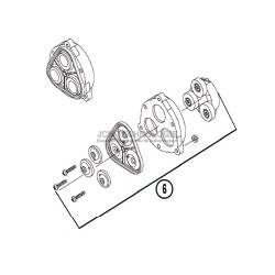 kit diaphragme avec support pompe Shurflo 8000