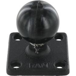 Boule de fixation Ram base carrée - boule C  - ø 3.81 cm (1.5")