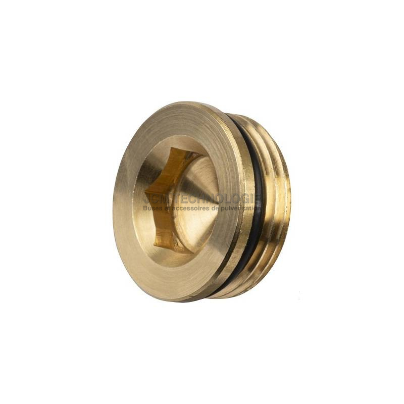 Lot De 4 Bouchons Laiton Male 1/2" Et 3/4" + Ruban Téflon - Pour Plomberie, Chauffage, Robinetterie - Étanchéité Garantie