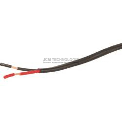 Cable electrique avec pinces longueur 2m 2x6mm²