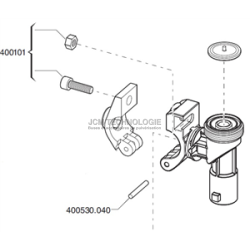 Vis + écrou Inox 6x20 tete Cylindrique cruciforme