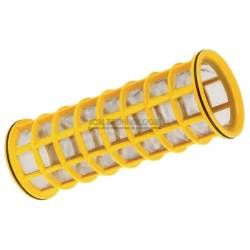 Tamis filtre Arag 317 - 333 2 - 80 mesh jaune - 107 x 286 mm