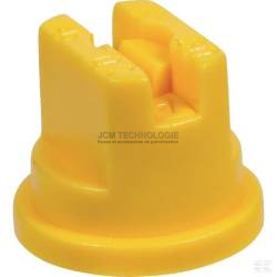 Buse à jet plat jaune SF...