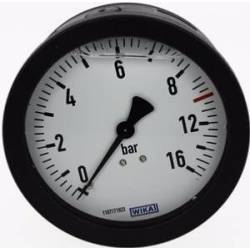 ref_10199_manomètre à echelle dilatée 100 mm - 1/4"arrière- fixation axial - 0-8-16 bar
