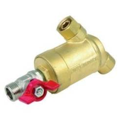 ref_10212_Filtre laiton 50 bars 1/2" F avec vanne purge 70 mailles