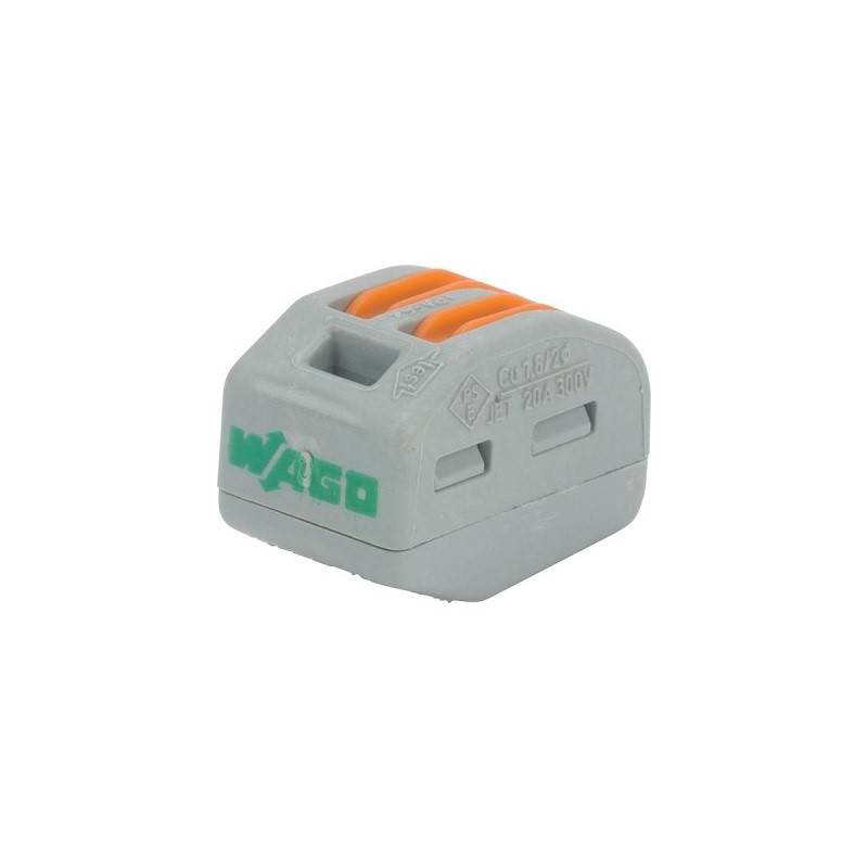 ref_13436_Wago 2 fils S222 - borne de jonction 2 conducteurs