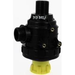 ref_10656_Filtre aspiration Arag 313 avec vanne - 1"1/4 M - 50 mailles bleu