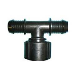 Té Tecnoma ø19 x 1"F x ø19