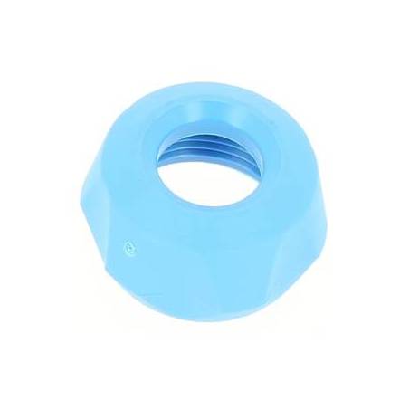 ref_10795_Ecrou bleu pour porte buse atomiseur Arag pour ATR/TVI