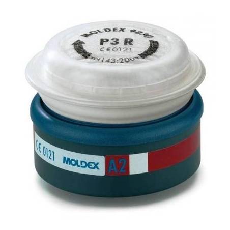 ref_13528_Kit 2 filtres Moldex A2P3 - Easylock