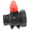 ref_10984_Vanne 2 voies Arag Polypropylene 2" Passage intérgal Pression Max 10 bar- F