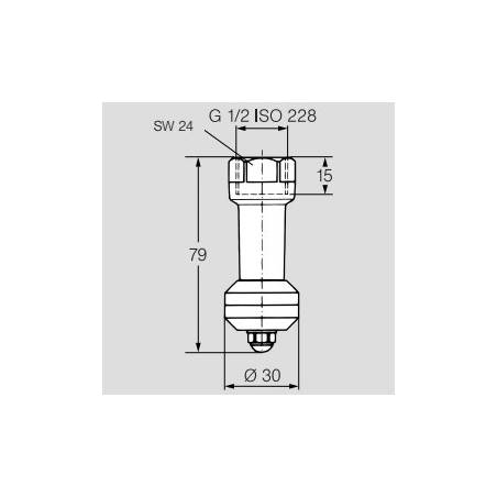 ref_13251_Tête de lavage rotative Lechler - 1/2" F - 500.191