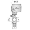 ref_11520_Vanne de réglage électrique Arag 60 l/min - retour 13 mm - 14 sec ref_11520_Vanne de réglage électrique Arag 60 l/min - retour 13 mm - 14 sec