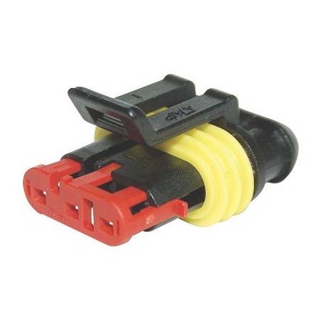 ref_13422_Connecteur mâle 3P. SuperSeal AMP