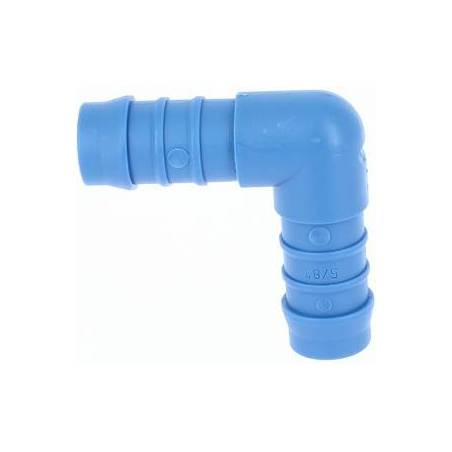 ref_11807_Raccord Cannelé Coudé égal ø4 nylon