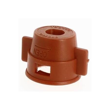 ref_12363_Ecrou de Buse 1/4 tour Delvano/Matrot - Rouge 8 mm