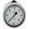 ref_12401_Manomètre de controle tout inox ø100 / 0-6 bars - Filetage 1/2 arrière -Glycerin
