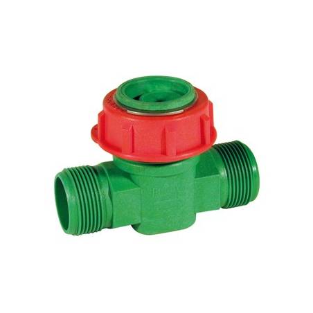 Débitmètre Polmac Rapid Check Plus 1" - 10 à 100 l/min - filetage 1"1/4 Débitmètre Polmac Rapid Check Plus 1" - 10 à 100 l/min - filetage 1"1/4