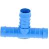 Raccord en T de  jonction cannelée ø 13 mm