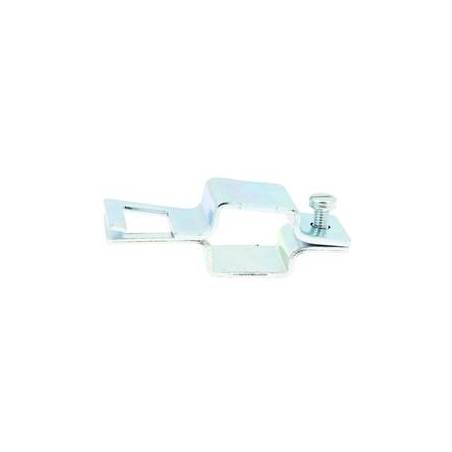 Bride métallique carrée 25 mm