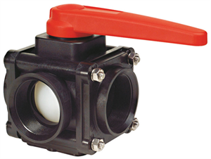 Vanne Manuelle Arag 3 voies à plat 2"  F - 453