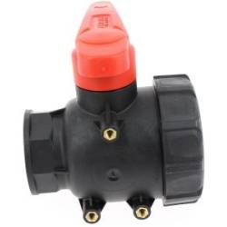 Vanne 2 voies Arag Polypropylene 2" Passage intérgal Pression Max 10 bar- F