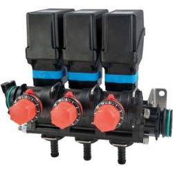 Bloc vannes Arag 3 voies - 3 vannes