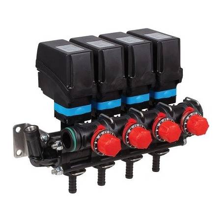 Bloc vannes Arag 3 voies - 4 vannes