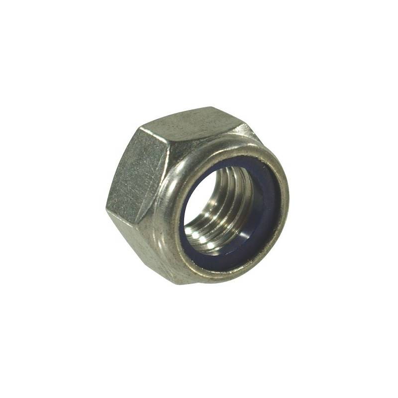 Ecrou autobloquant M12 inox A2 Ecrou autobloquant M12 inox A2