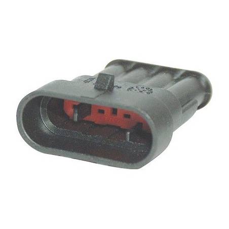 Connecteur femelle 4P. SuperSeal AMP