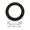 Joint plat pour écrou 3/8" - 14.8 x 10 x 2 mm Joint plat pour écrou 3/8" - 14.8 x 10 x 2 mm