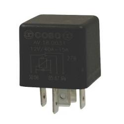 Mini relais COBO 12V à diode roue libre type 30 85 86 87 87a