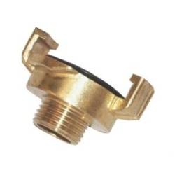 Raccord GEKA filet 1/2" mâle - laiton