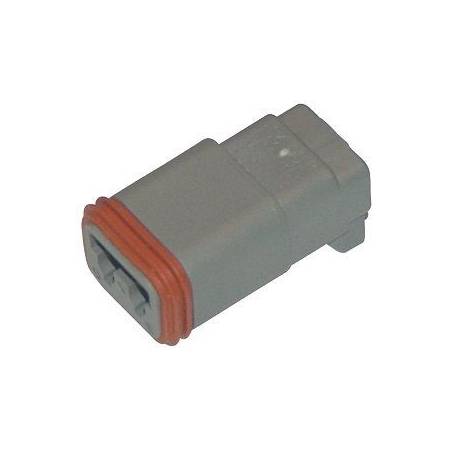 Logement de fiche 2 voies mâle Deutsch DT06-2S