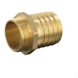 Raccord embout cannelé fileté Male laiton 2" - ø60