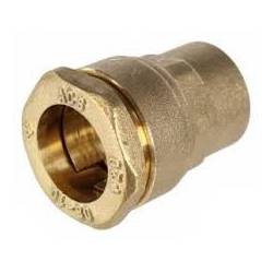 Racc. compr. Laiton Droit ø25 x F3/4"