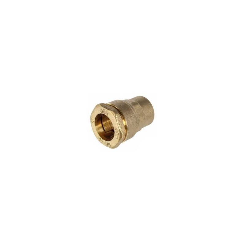 Racc. compr. Laiton Droit ø32 x F1" Racc. compr. Laiton Droit ø32 x F1"
