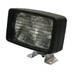 Lampe de travail rectangle double H3 12 V - 2x55 W Twin Beam 3000