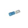 Fiche plate 6.3 x 0.8mm   x6 Fiche plate 6.3 x 0.8mm   x6