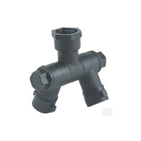 Porte-buses articulé 2 sorties - Filetage 1/4 F- Ecrou 1/4 tour B.A.N. Porte-buses articulé 2 sorties - Filetage 1/4 F- Ecrou 1/4 tour B.A.N.