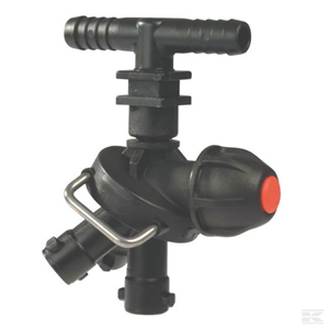 Porte buse trijet Arag ø1/2" - tuyau 13mm - deux alimentations