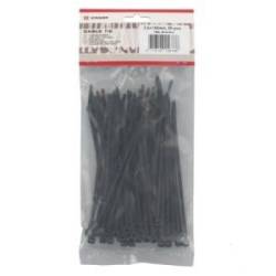 50 serre-câble 3.6 x 140 mm - Noir